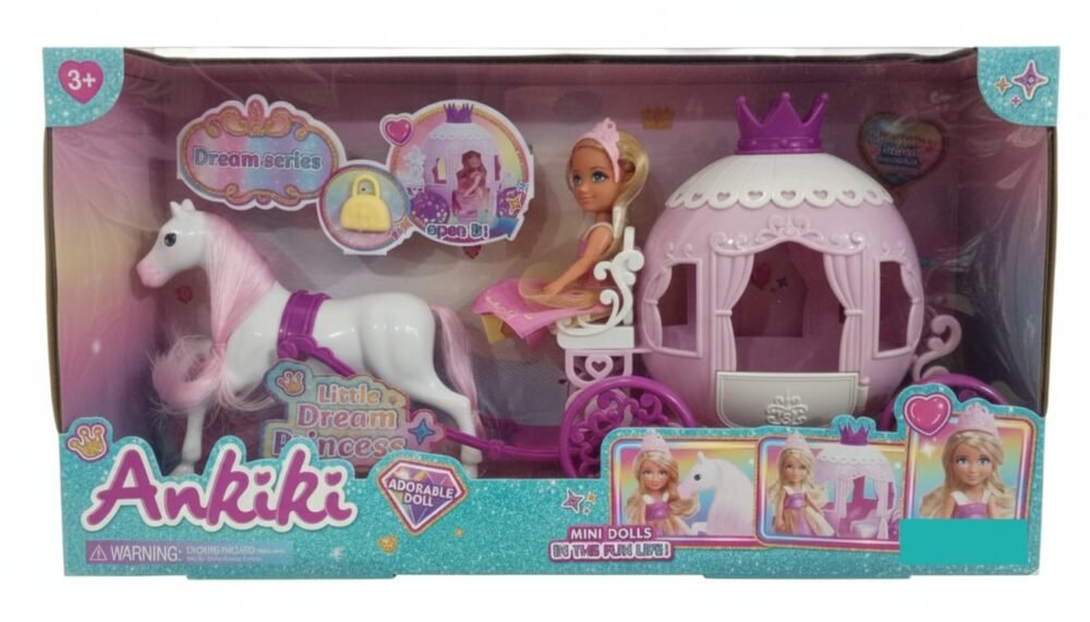 Ankiki Little Dream Princess Carriage Set
