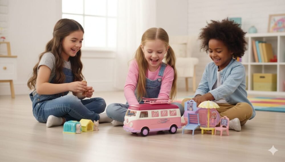 VONGLEIN Beach Touring Car Playset