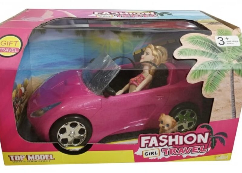 Top Model Doll & Sports Car Playset