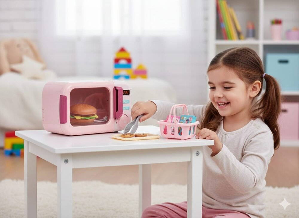 Simulated Microwave Playset