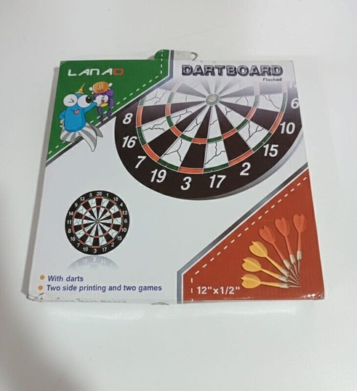 LANAD Flocked Dartboard Set