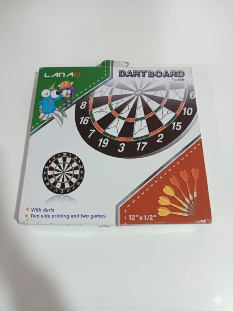 WhatsApp Image 2025-12-07 at 2.10.29 PM LANAD Flocked Dartboard Set