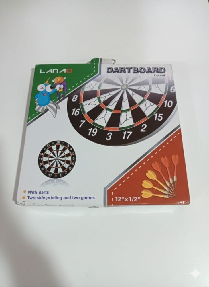 WhatsApp Image 2025-12-07 at 2.10.29 PM LANAD Flocked Dartboard Set