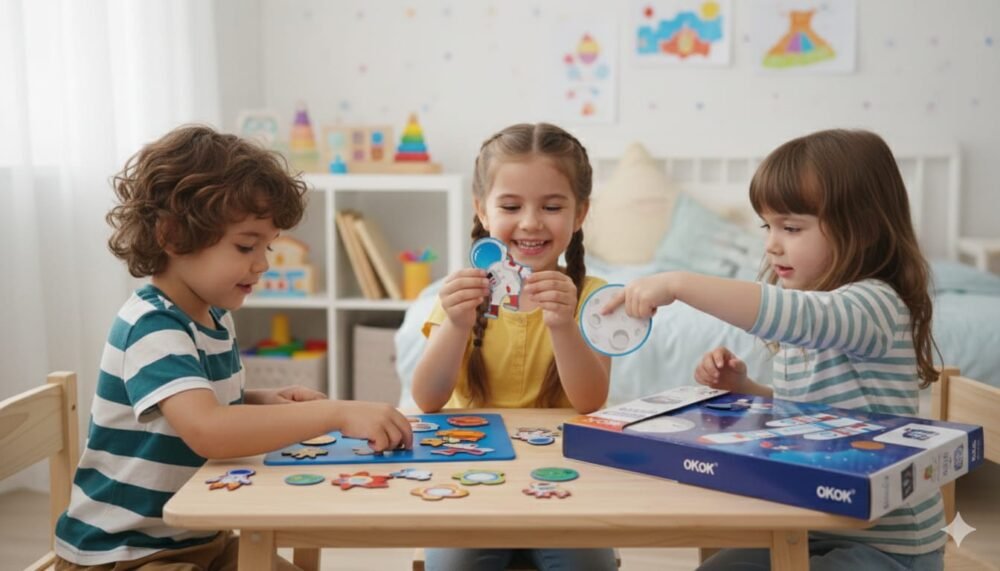 Magnetic Space Adventure Puzzle Game