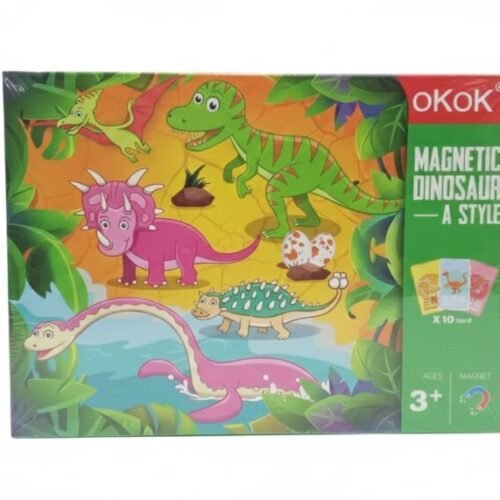OKOK Magnetic Dinosaur Puzzle