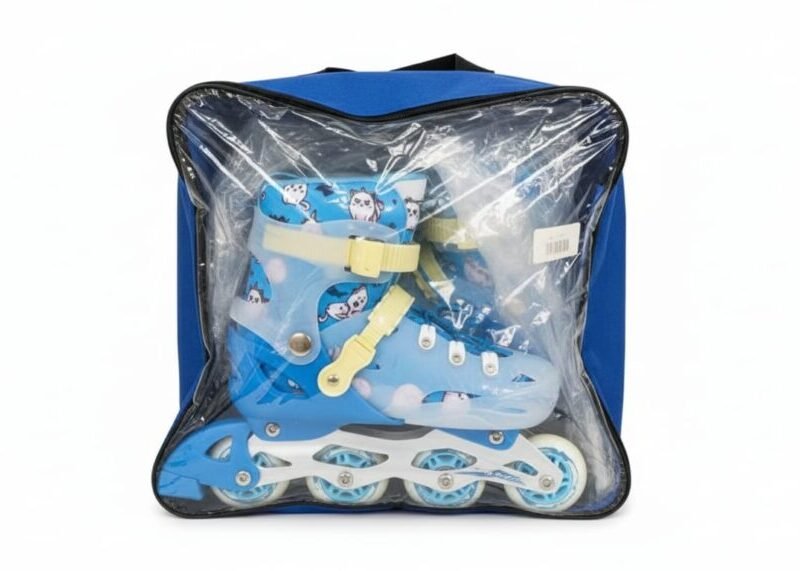 Blue Inline Roller Skates Size 35/38