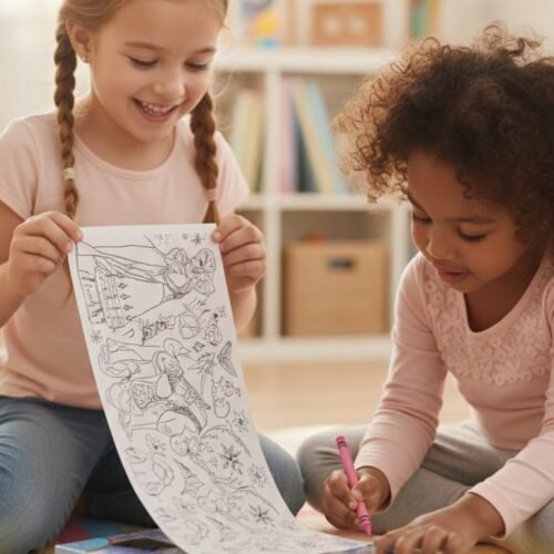 Disney Frozen Mega Coloring Scroll Set