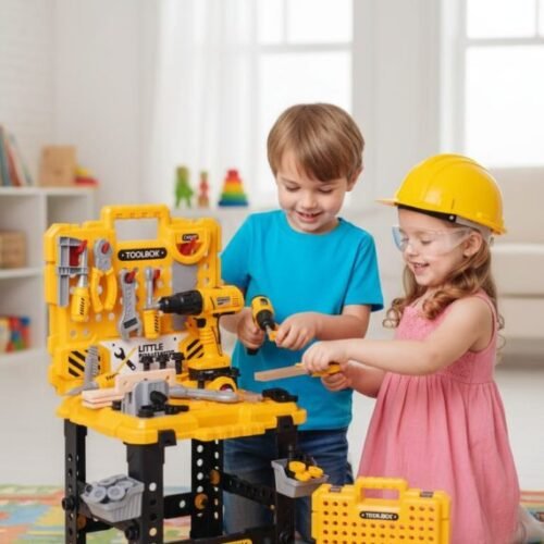 Builder's Workbench & Toolbox Set