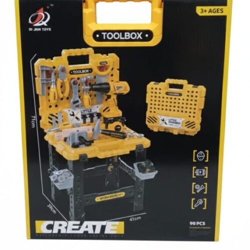 Builder's Workbench & Toolbox Set