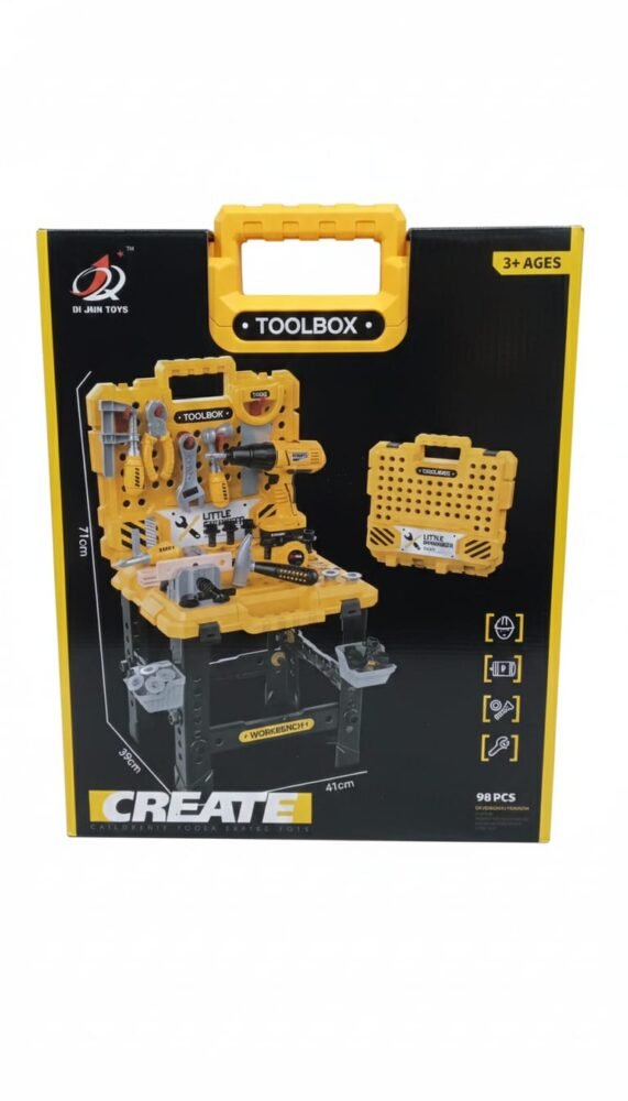 Builder's Workbench & Toolbox Set