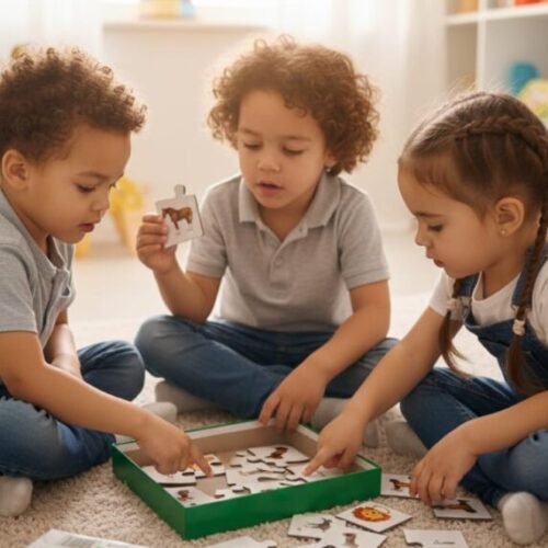 Arabic Animal Name Puzzle