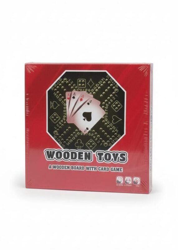 Jackaroo Wooden Board with Card Game