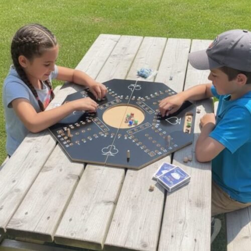 Wooden Jackaroo 4 Players