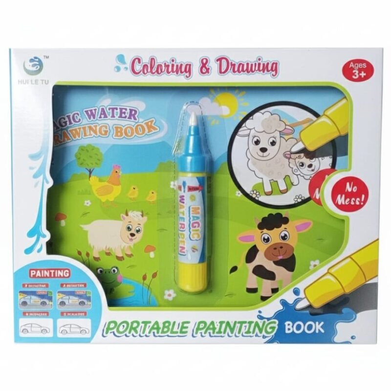 Magic Water Drawing Book