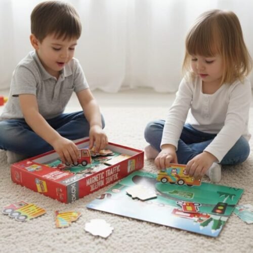 Okok Magnetic Traffic Puzzle