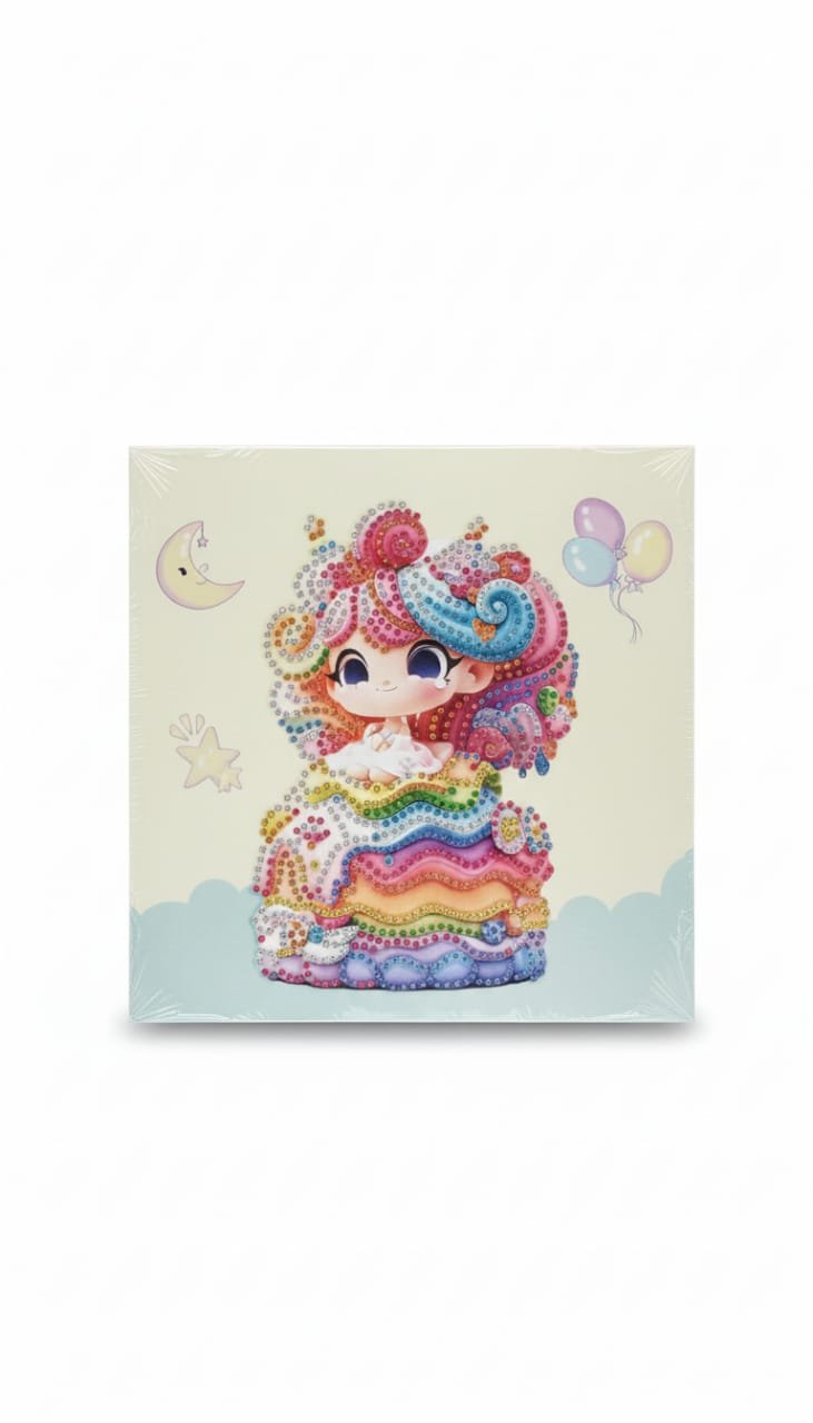 Rainbow Princess Diamond Painting Kit
