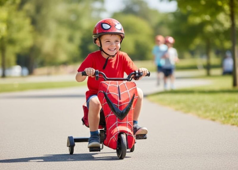 Spider-Man Web-Slinger Drift Scooter