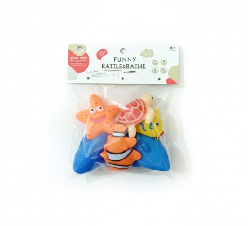Rattle & Bathe Ocean Animal Toy