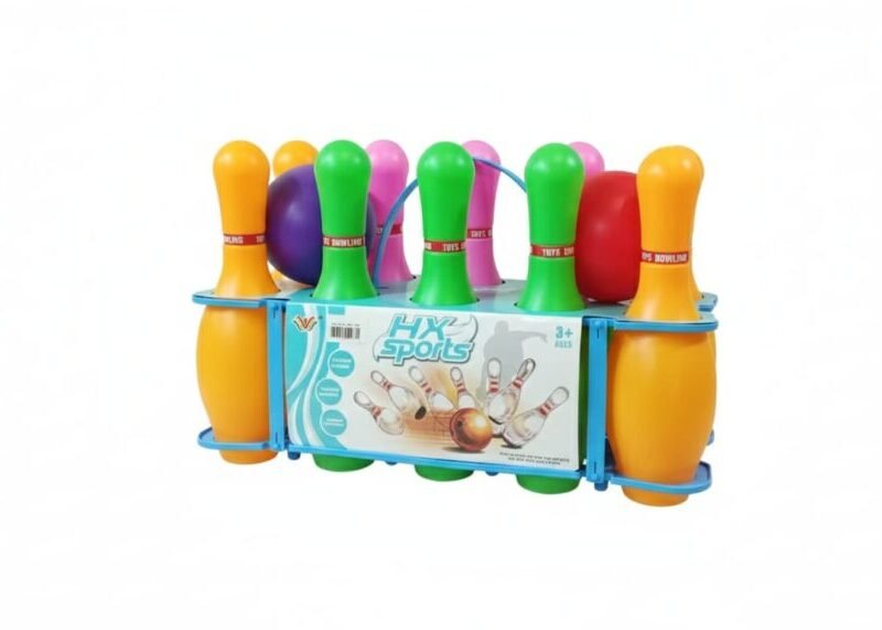 Colorful Plastic Bowling Set
