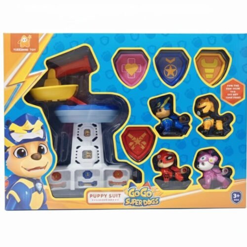 Go Go Super Dogs Lookout Tower Playset