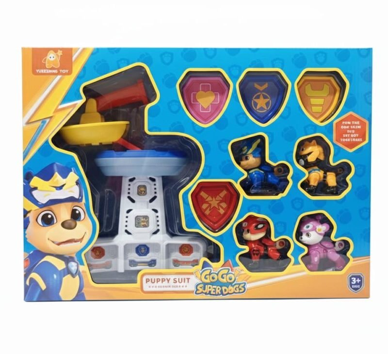 Go Go Super Dogs Lookout Tower Playset