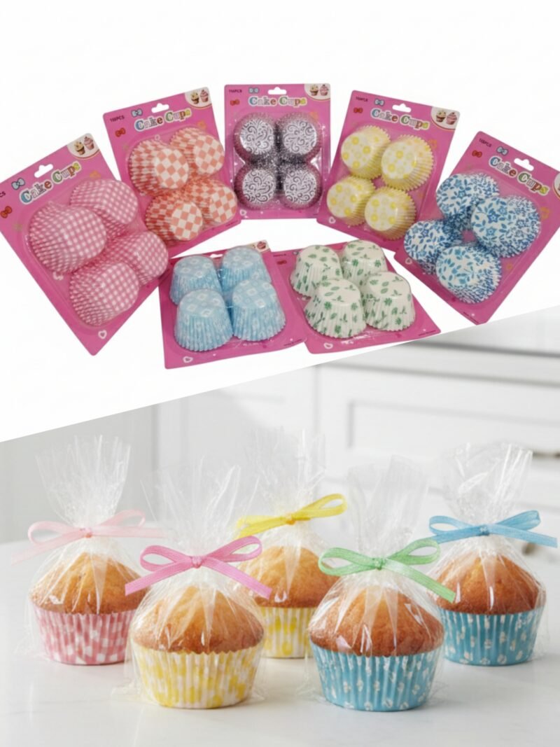 Cake Cups 100 pcs - قوالب ورقية