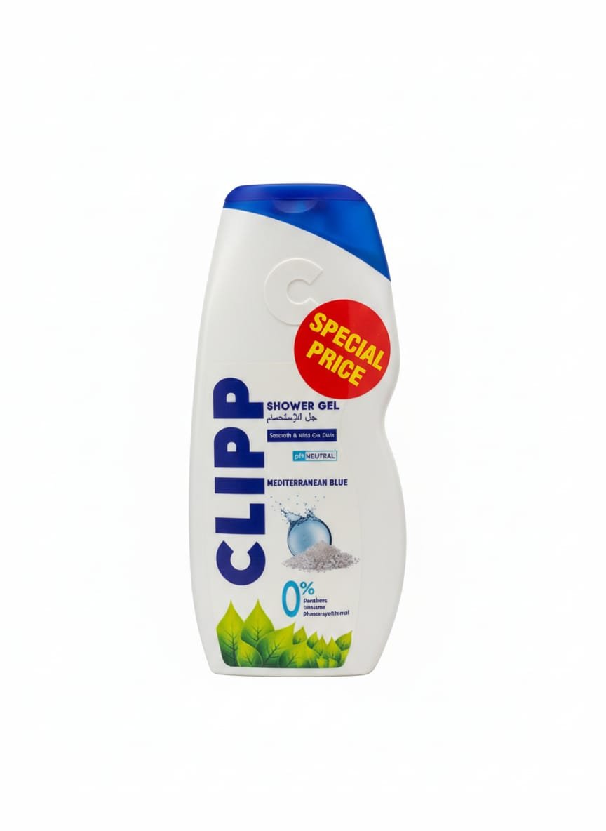 Clipp Vanilla Shower Gel 750ML