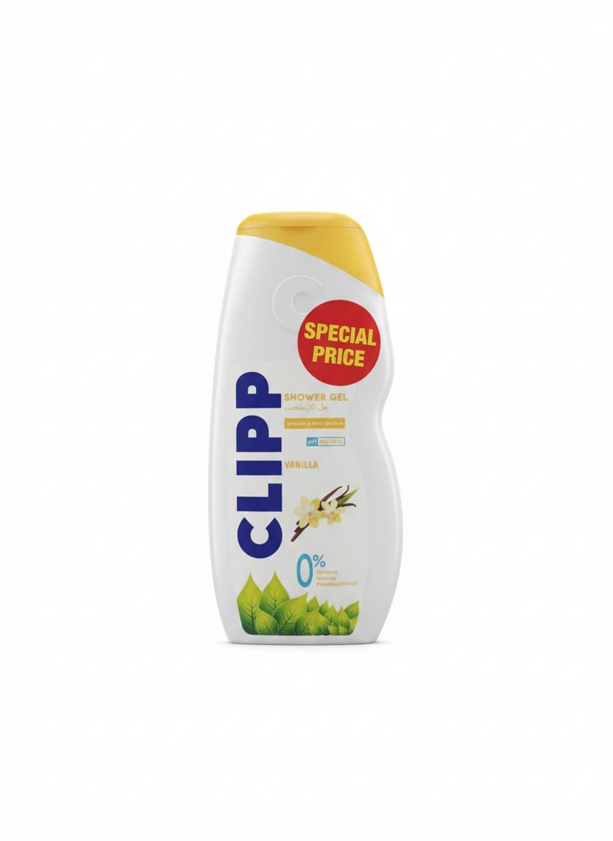 Clipp Vanilla Shower Gel 750ML