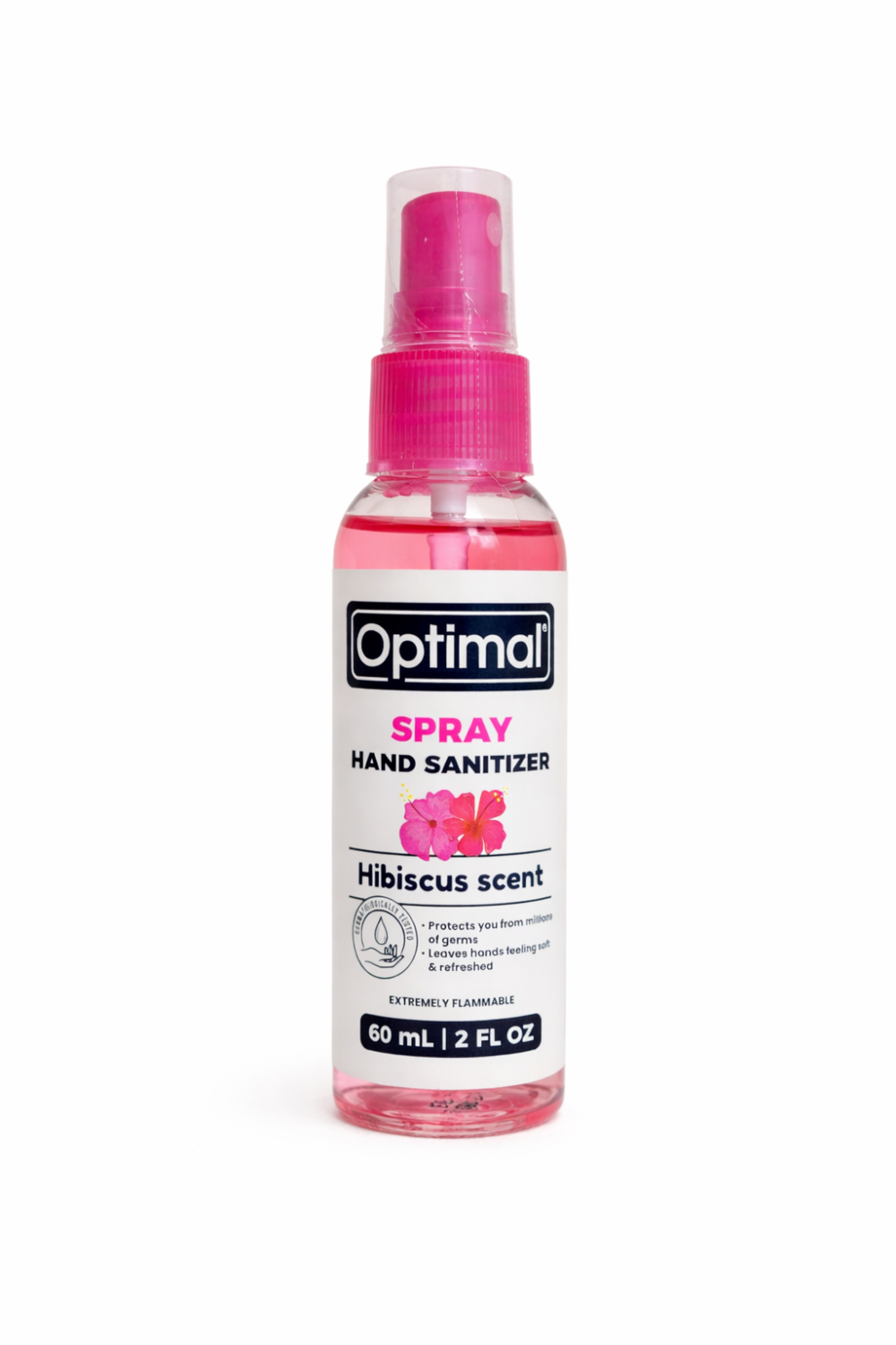 Optimal Spray Hand Sanitizer 60 ml - بخاخ معقم لليدين