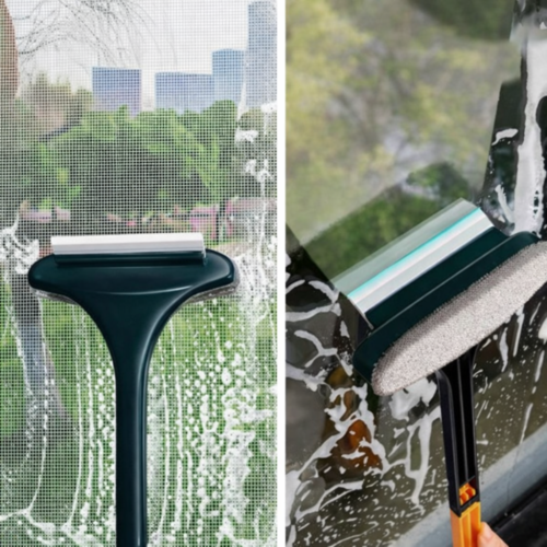 فرشاة للمنخل وللزجاج