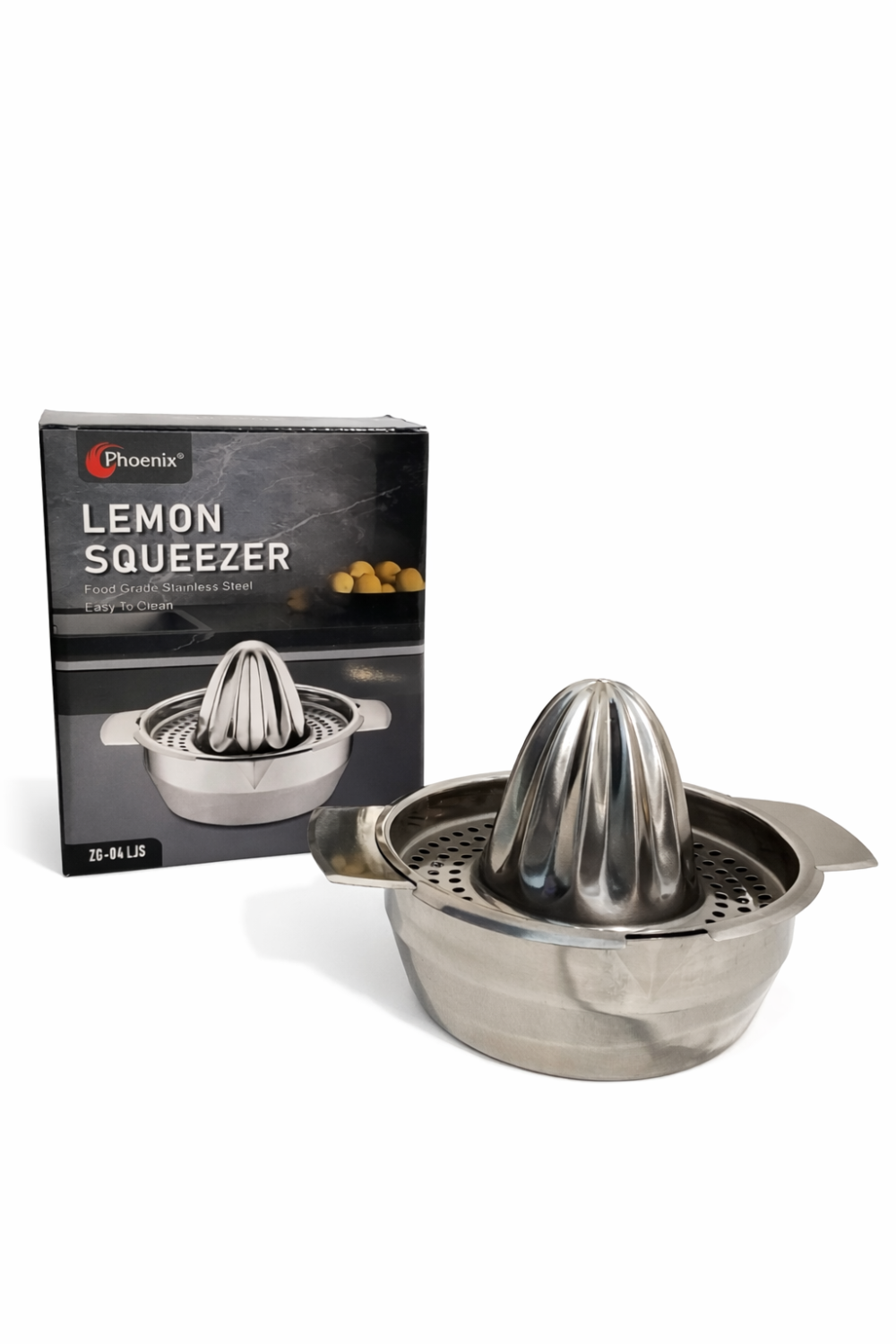 Phoenix Lemon Squeezer - عصّارة ليمون ستانلس ستيل