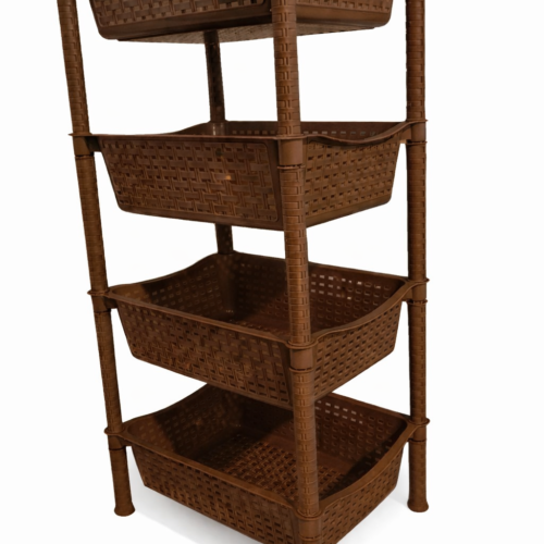 سلة خضار مستطيله 4 طوابق