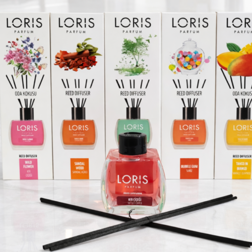 LORIS Parfum 120 ml -   معطر للجو مع عيدان