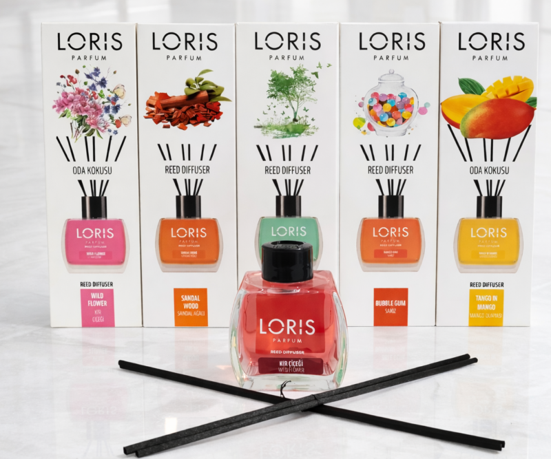 LORIS Parfum 120 ml -   معطر للجو مع عيدان