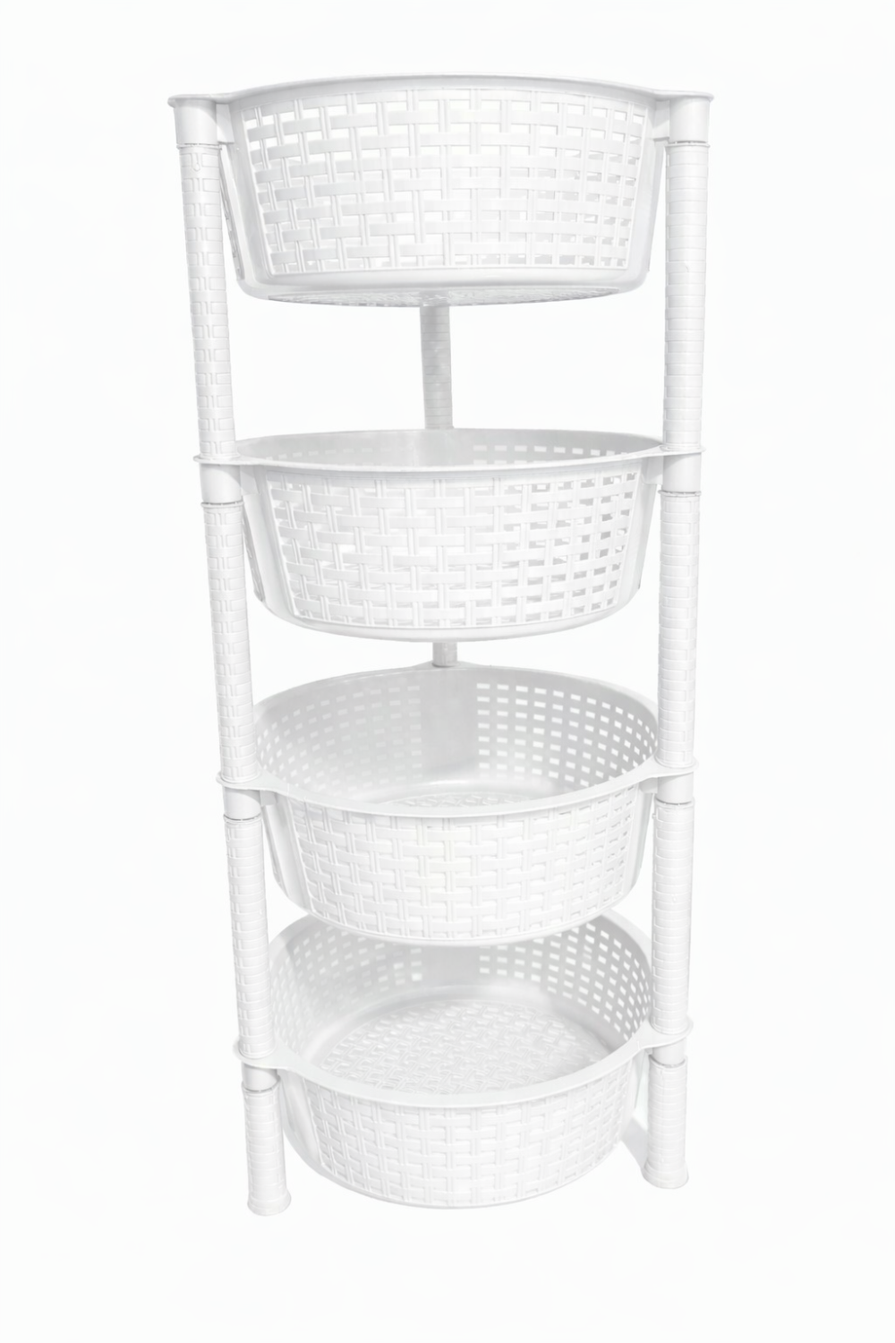 سلة خضار دائرية 4 طوابق