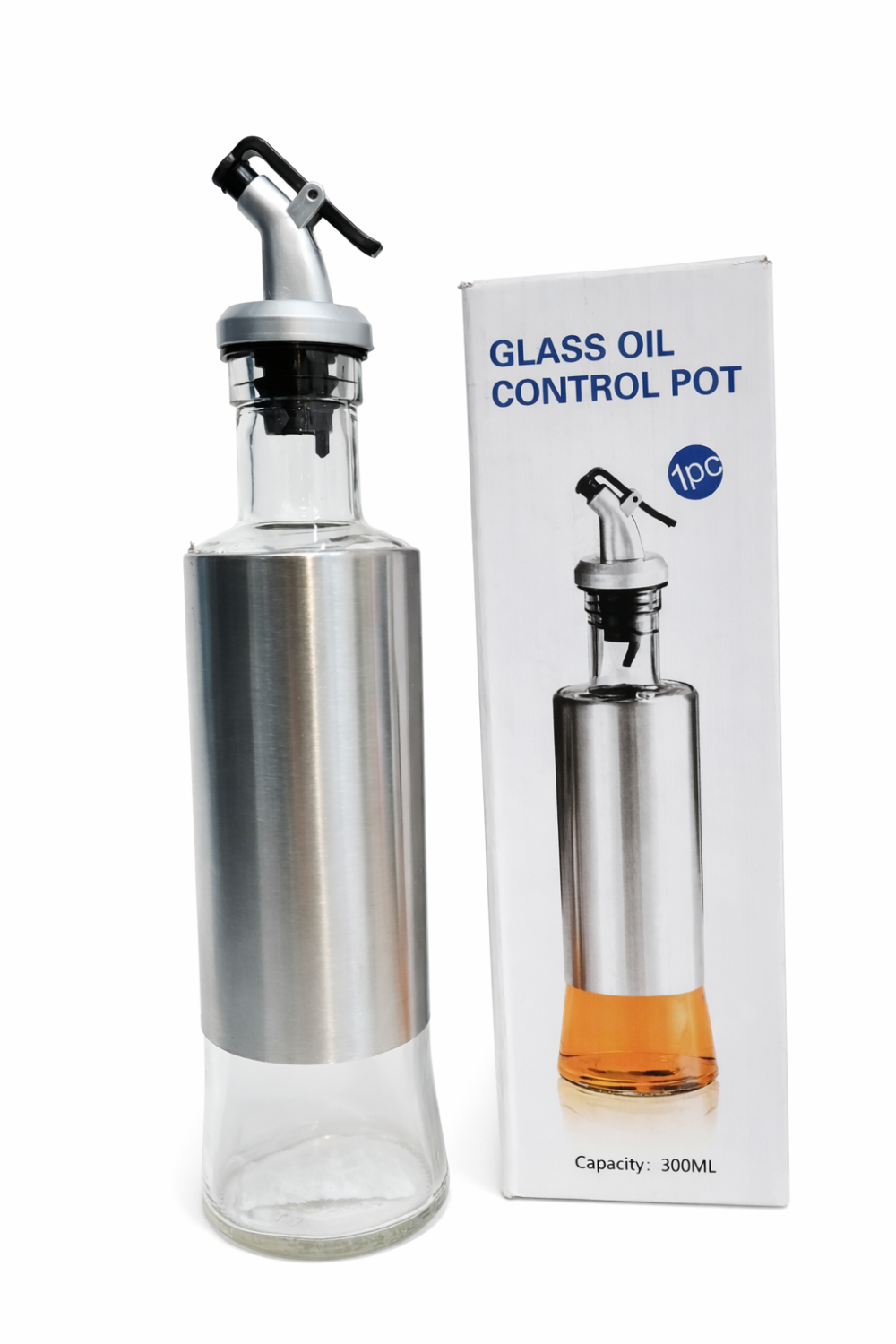 Glass Oil Control Pot - مزيته زجاج