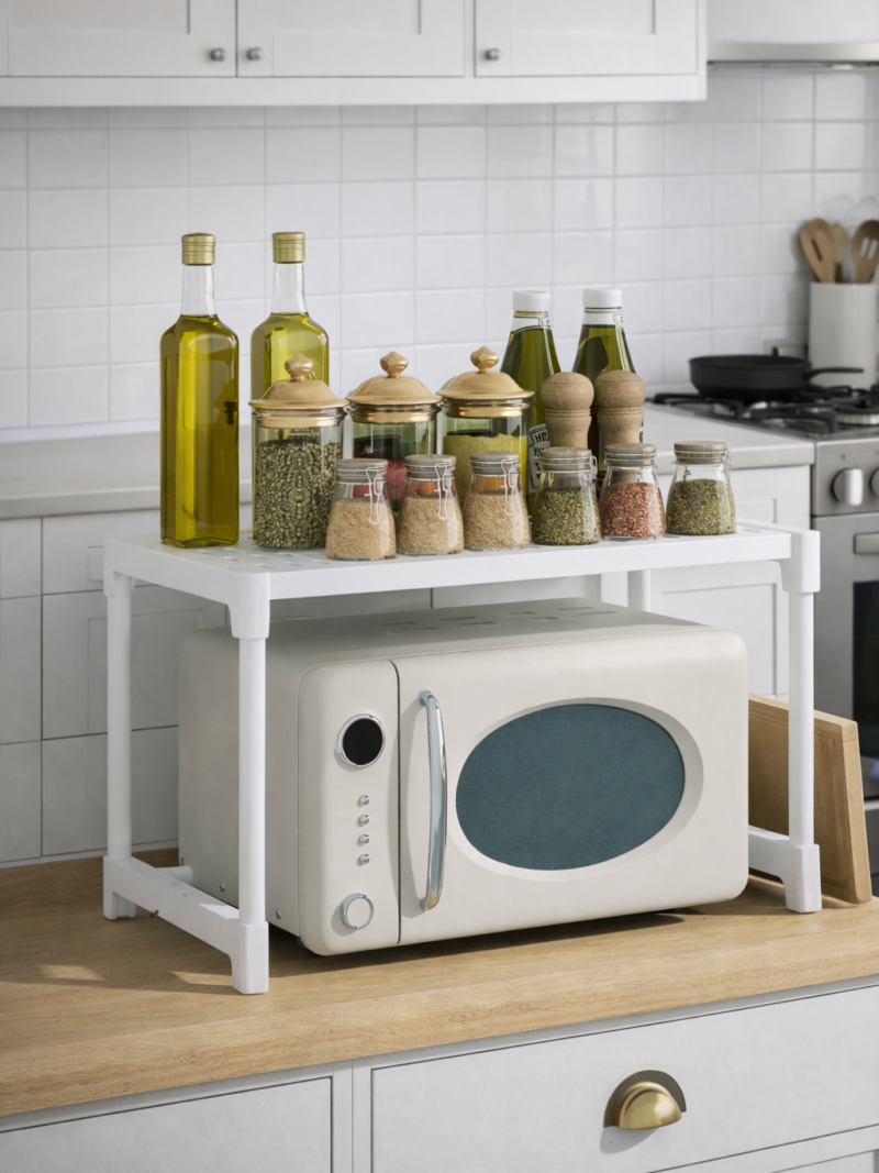 file_00000000300c720aa37c5c796aef8ad8 Microwave Storage Rack - ستاند ميكرويف
