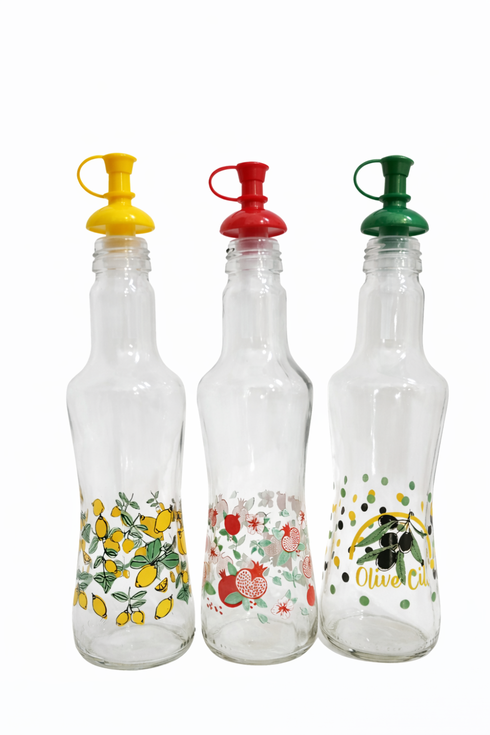 Sigma Glass " set 3 pcs " - زجاج للزيت والخل