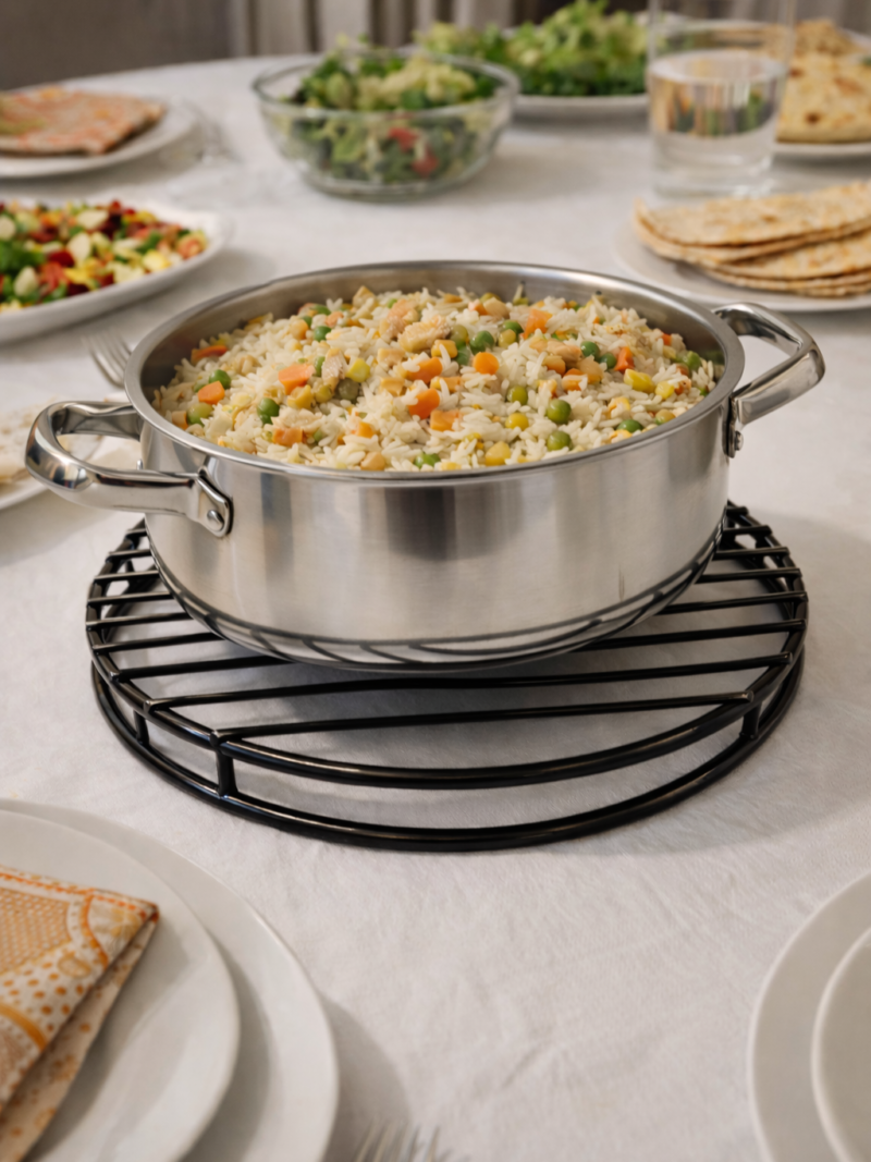 Heed Resistant pad "Phoenix" 18 cm -  قاعدة للأواني من الستانلس ستيل