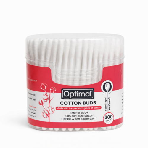 Optimal Cotton Buds 300 pcs -  أعواد قطن
