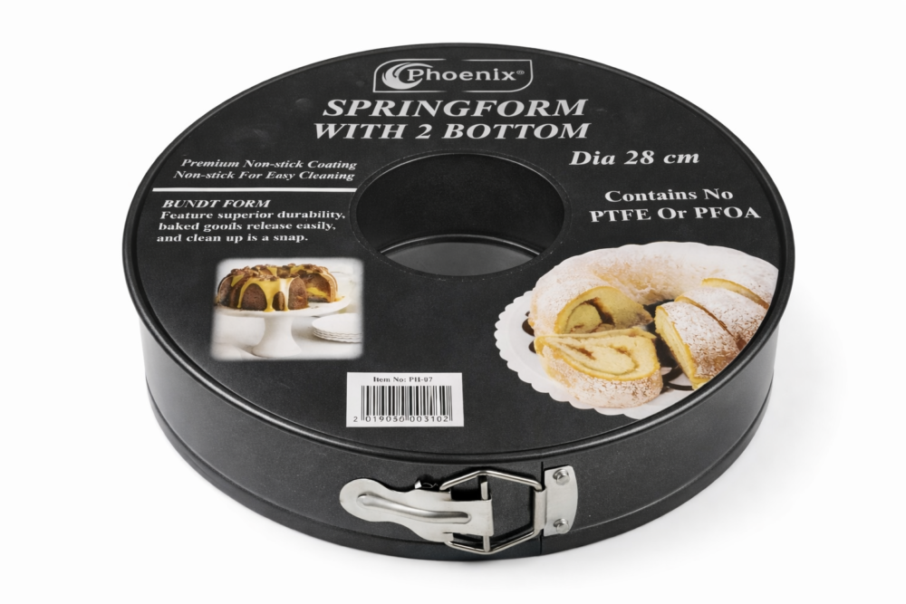 Phoenix Spring Form With 2 Botton  -  قالب كيك مع قاعدتين