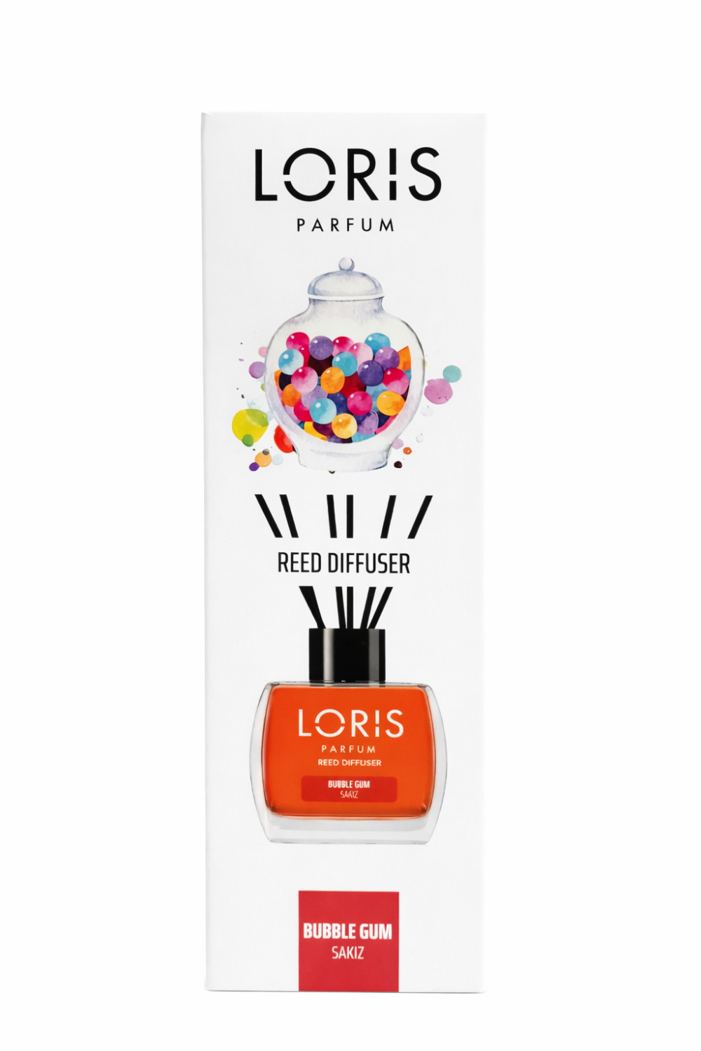 LORIS Parfum 120 ml -   معطر للجو مع عيدان