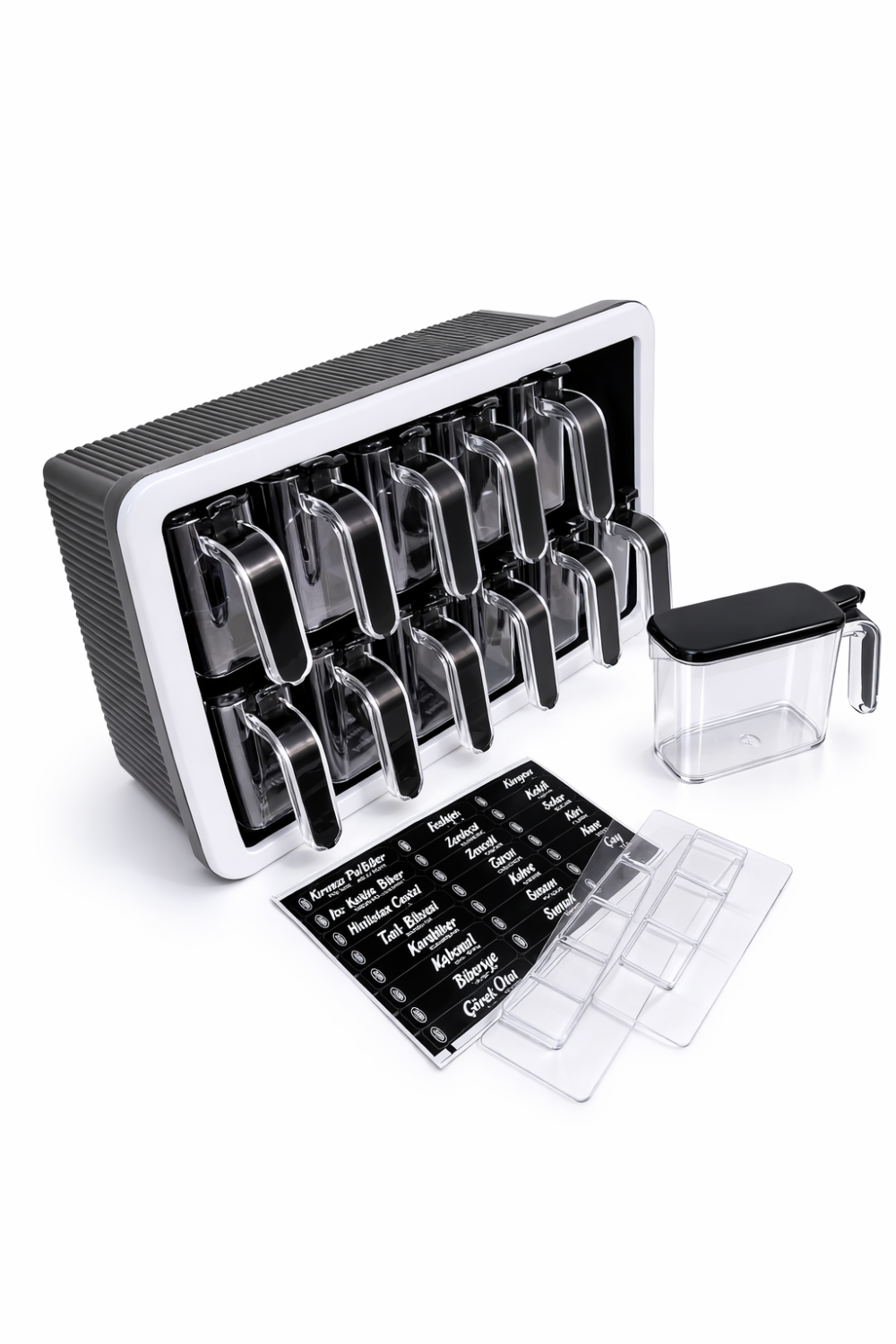 طقم توابل كلاسيك من 12 عبوة