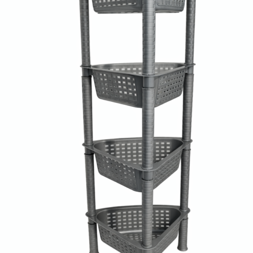 سلة خضار مثلثة 4 طوابق