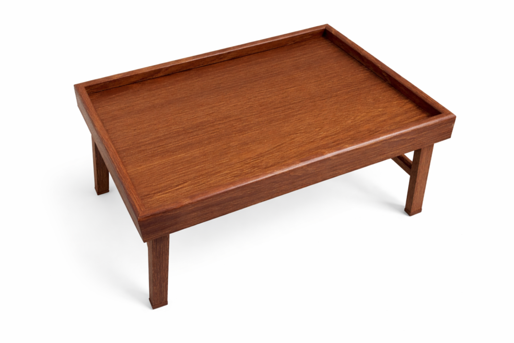 40*30*20 cm  طاولة تقديم خشبية قابلة للطي