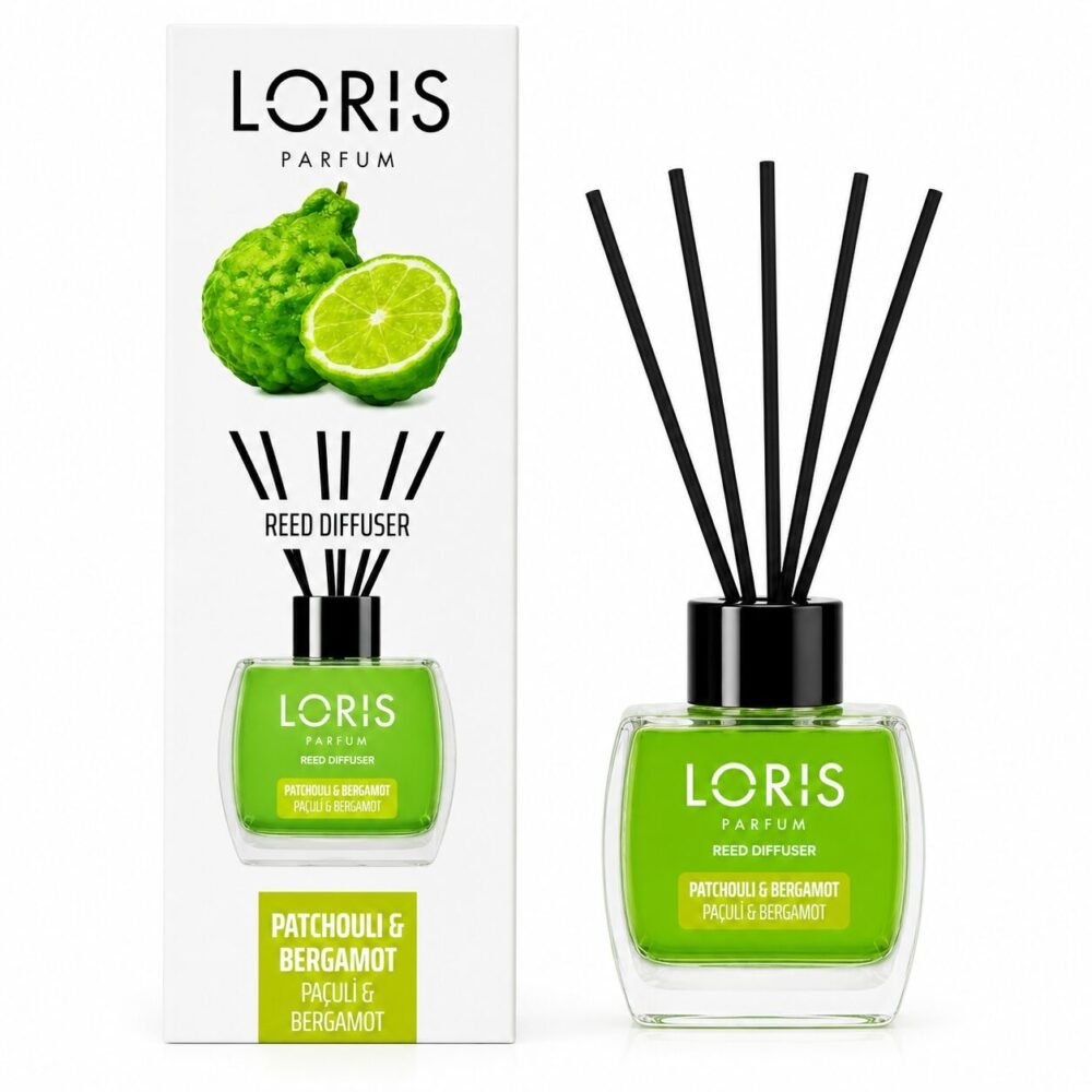 file_0000000053e471f49fef4534bab4f48e "LORIS" Parfum 120 ml - معطّر للجو مع عيدان