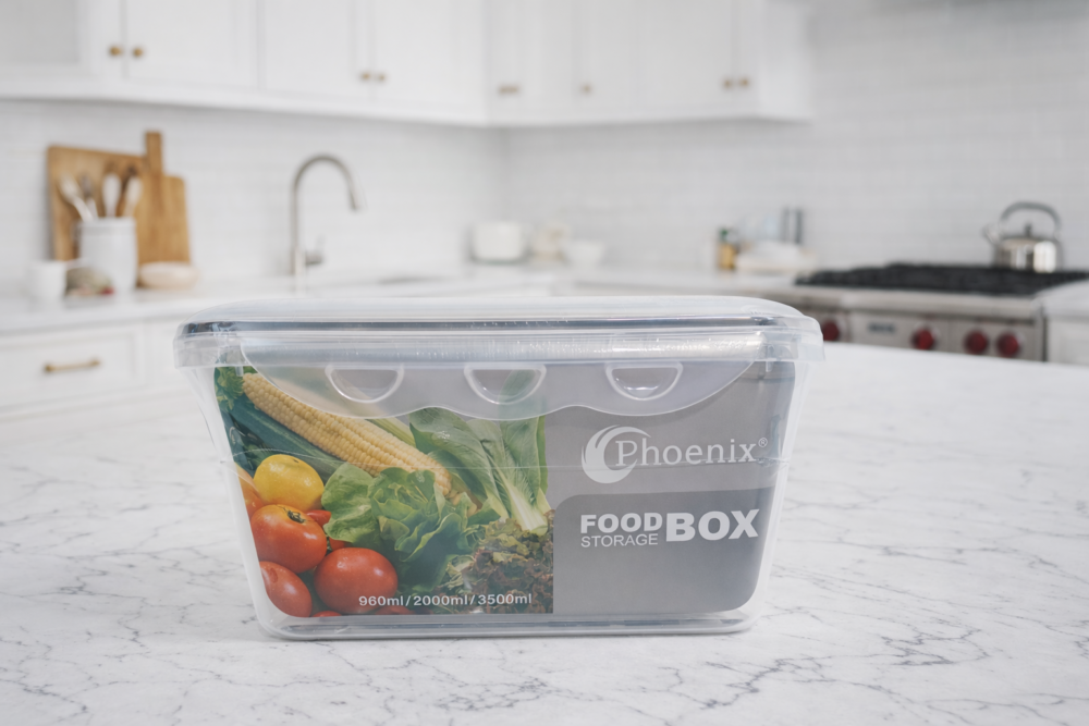 Food Storage Box Phoenix 3pcs - تبروير بلاستيك