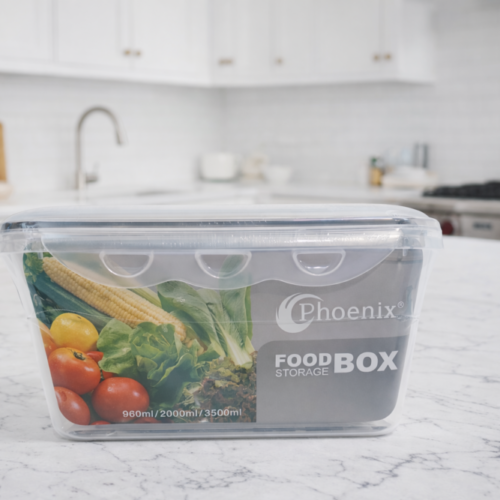 Food Storage Box Phoenix 3pcs - تبروير بلاستيك
