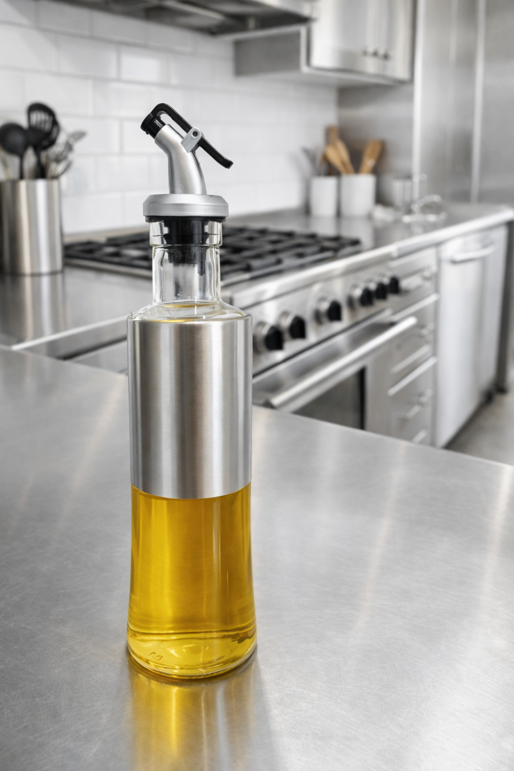 Glass Oil Control Pot - مزيته زجاج