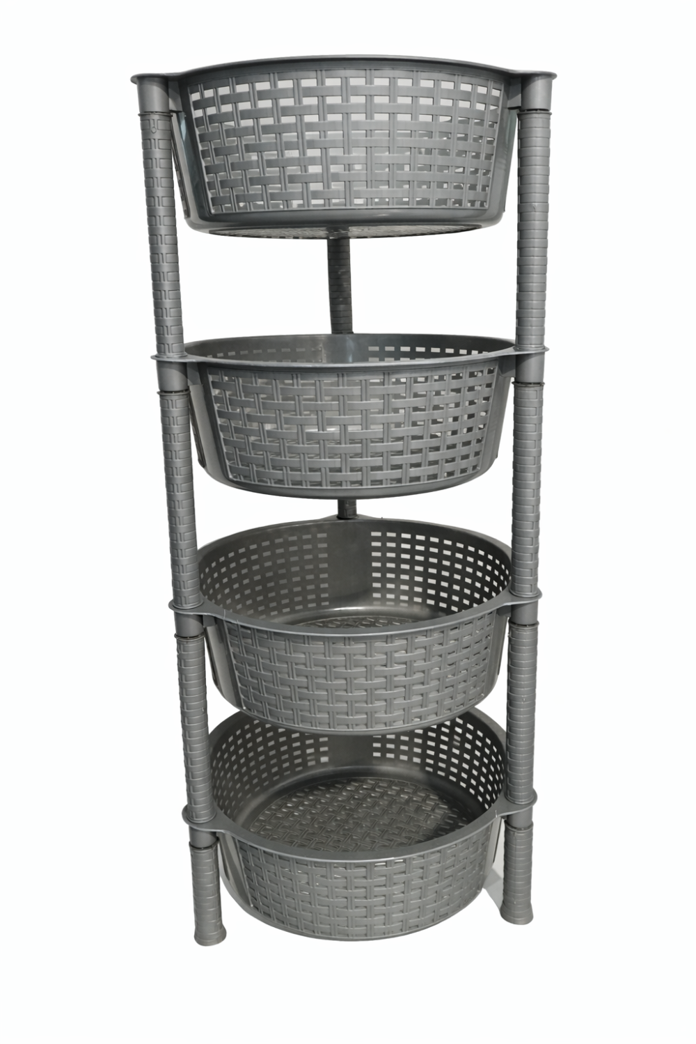 سلة خضار دائرية 4 طوابق